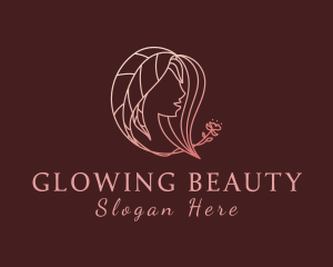 Flower Beauty Cosmetics logo design