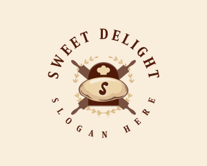 Bread Dough Baking logo design