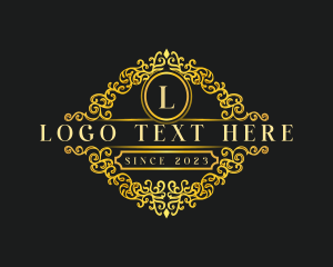 Fleur De Liz - Luxury Royal Crest logo design