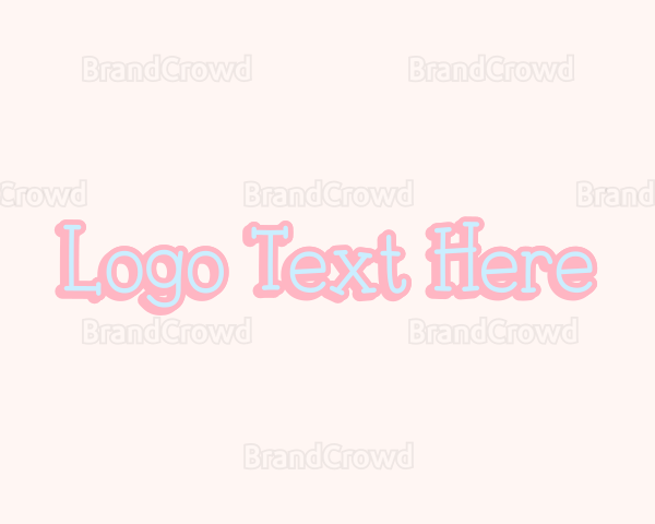 Playful Generic Wordmark Logo