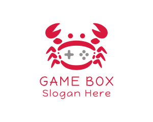 Xbox - Crab Gaming Controller logo design