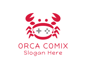 Console - Crab Gaming Controller logo design