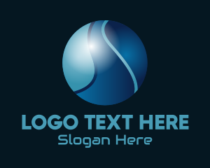 Export - Global Tech Company 3D logo design