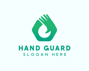 Glove - Green Hand Glove logo design