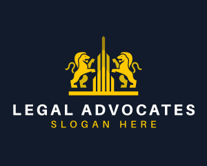 Lion Legal Firm logo design