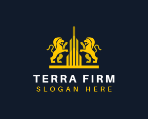 Lion Legal Firm logo design