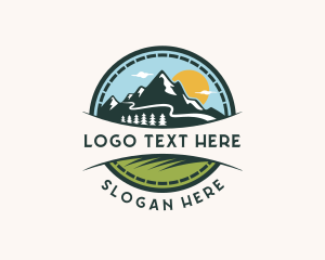 Outdoor - Mountain Forest Adventure logo design