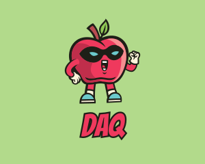 Farmer - Super Apple Fruit logo design