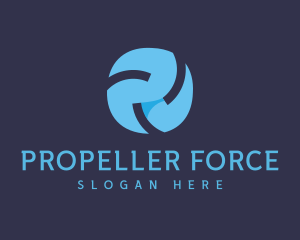 Propeller - Propeller Blade Cooling logo design