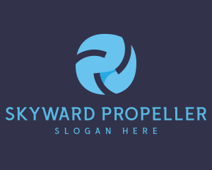 Propeller Blade Cooling logo design