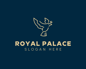 Royal Flying Bird logo design