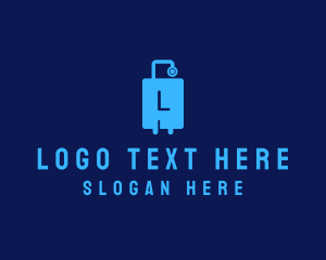 Digital - Luggage Travel Agency logo design