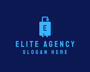 Luggage Travel Agency logo design