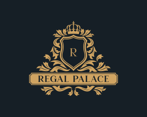 Regal - Shield Regal Crown logo design