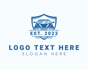 Sportscar - Car Dealership Badge logo design