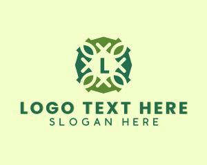 Eco Friendly Nature Leaf  logo design