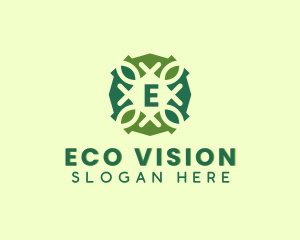 Eco Friendly Nature Leaf  logo design