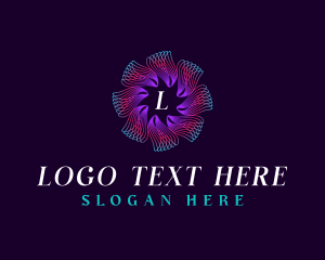 Abstract - Flower Abstract Wave logo design