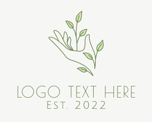 Horticulture - Eco Hand Gardening logo design