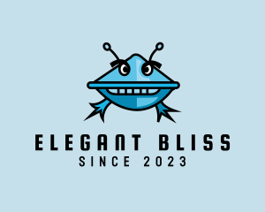 Video Game Digital Alien Logo