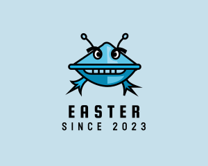 Cosplay - Video Game Digital Alien logo design
