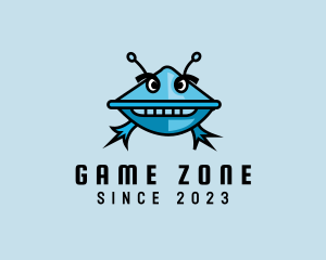 Video Game Digital Alien logo design