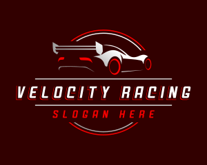 Race Car Automotive logo design