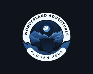 Mountain Lake Camp logo design