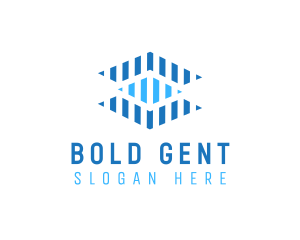 Generic Stripes Software logo design