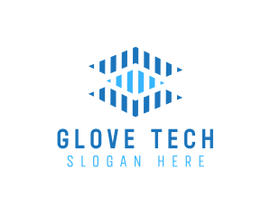 Generic Stripes Software logo design