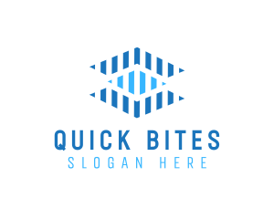 Generic Stripes Software logo design