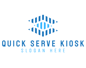 Generic Stripes Software logo design