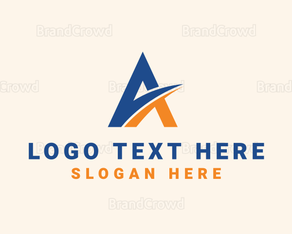 Startup Professional Company Letter A Logo