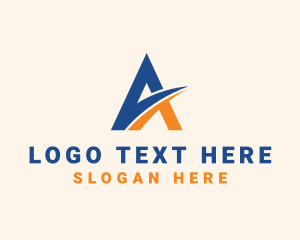Media - Startup Professional Company Letter A logo design