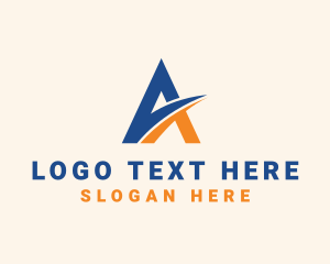 Startup Professional Company Letter A Logo