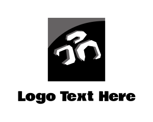 Brick - Three White Rocks logo design