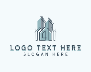 Engineer - Construction Architect Building logo design