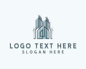 Engineering - Construction Architect Building logo design