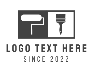 Tile - Painting Paint Brush logo design