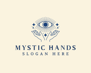 Mystic Eye Hand logo design