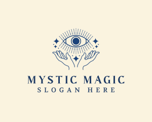 Mystic Eye Hand logo design