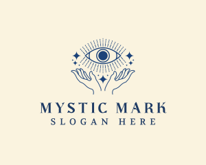 Mystic Eye Hand logo design