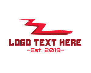 Electricity - Red Electric Eel logo design