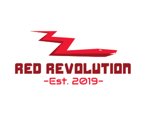 Red Electric Eel logo design