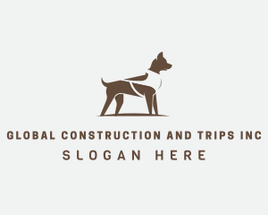 Veterinarian - Pet Dog Leash logo design