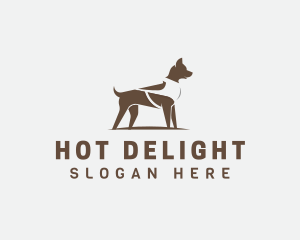 Pet Dog Leash logo design