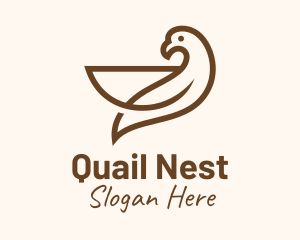 Canary Bird Nest logo design