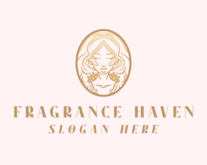 Woman Cosmetics Beauty Face logo design