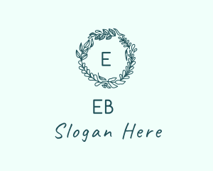Etsy - Floral Leaf Ornament logo design