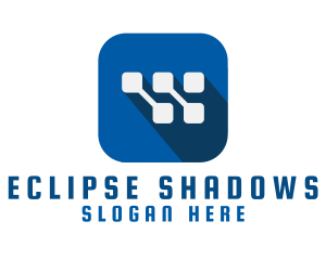 Shadow - Digital Software Technology App logo design